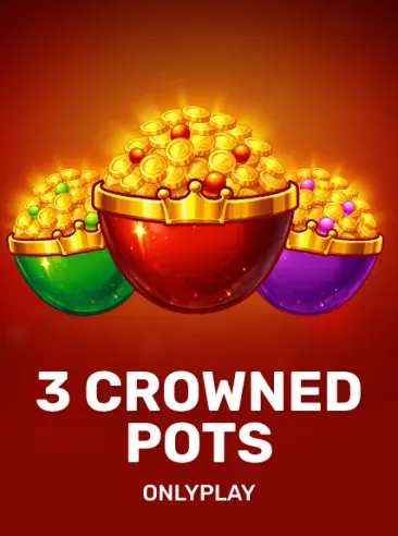 3 Crowned Pots 3 Crowned Pots pokie tile in the Ruby Reels lobby